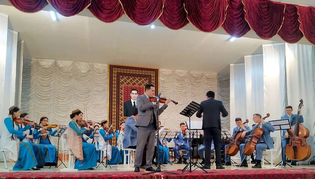 Концерт музыки Вивальди был дан в Дашогузе