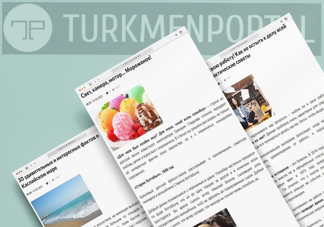 Turkmenportal has prepared a review of publications for June 2022