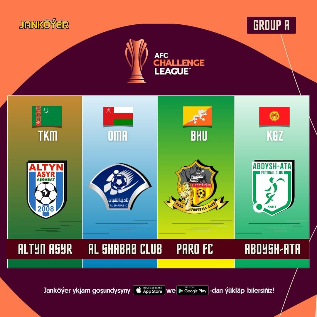 «Алтын Асыр» узнал соперников в Лиге вызова АФК