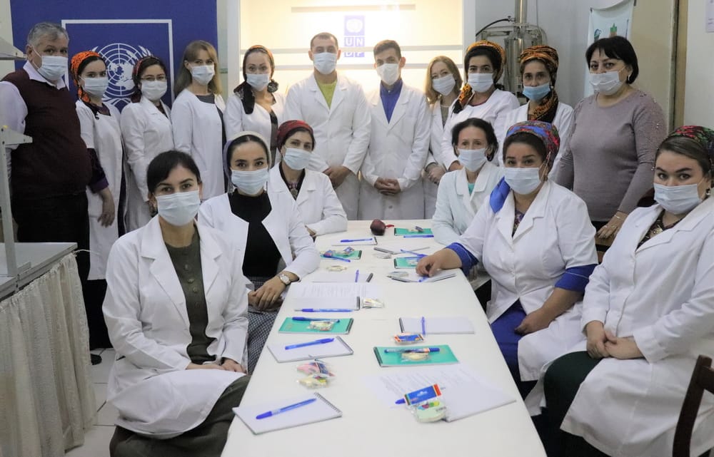 New laboratory equipment for environmental monitoring is being mastered in Turkmenistan