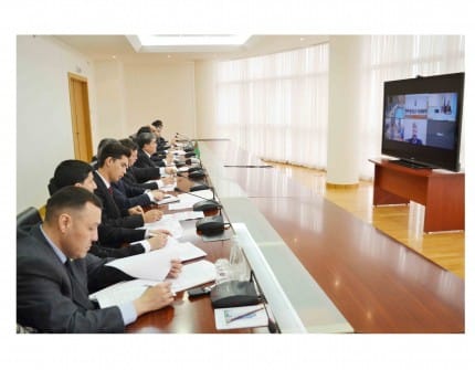 Issues of activation of the international corridor Caspian Sea – Black Sea discussed in the Ministry of foreign Affairs of Turkmenistan
