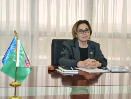 UNDP Permanent Representative in Turkmenistan presented copies of the letters of credence
