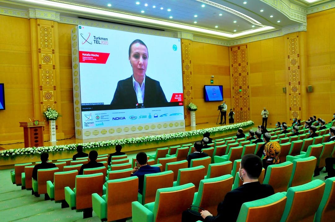 Наталья Мочу (МСЭ):«Хочу заверить в готовности развивать наше сотрудничество с Туркменистаном и оказывать необходимое содействие»