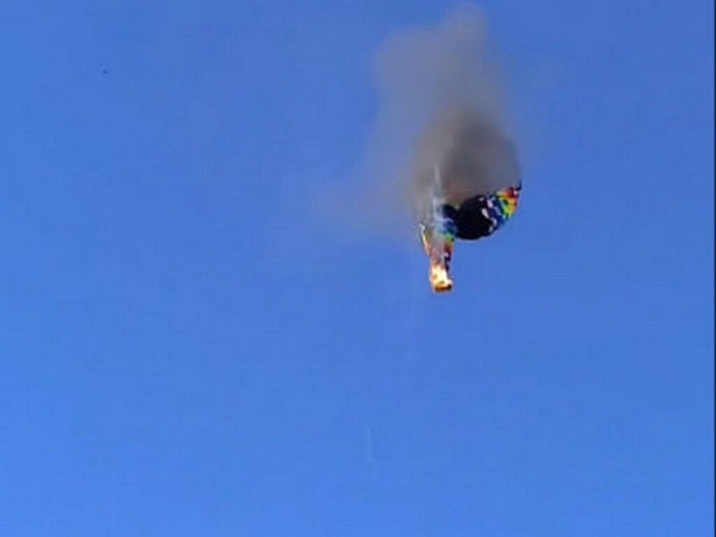 8 человек погибли при крушении воздушного шара на юге Бразилии