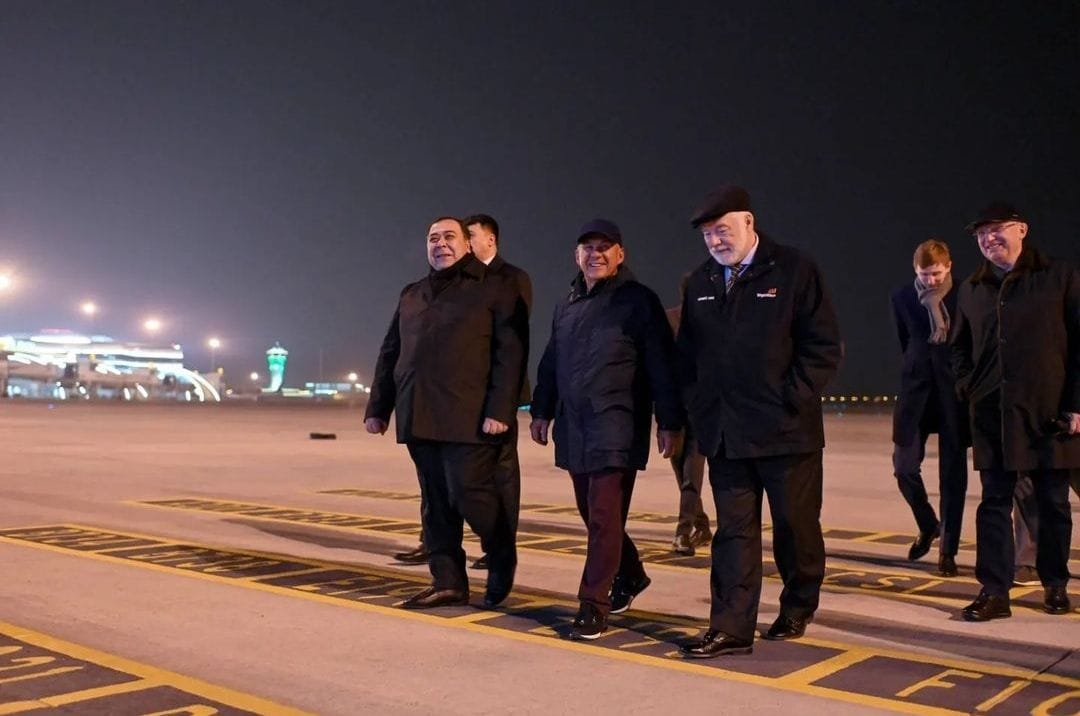Rustam Minnikhanov arrived to Turkmenistan on a working visit
