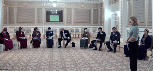 Прошел тренинг по пилотному внедрению новых социальных услуг в Туркменистане