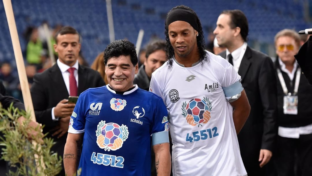 Ronaldinho and Messi will participate in the match organized in memory of Maradona