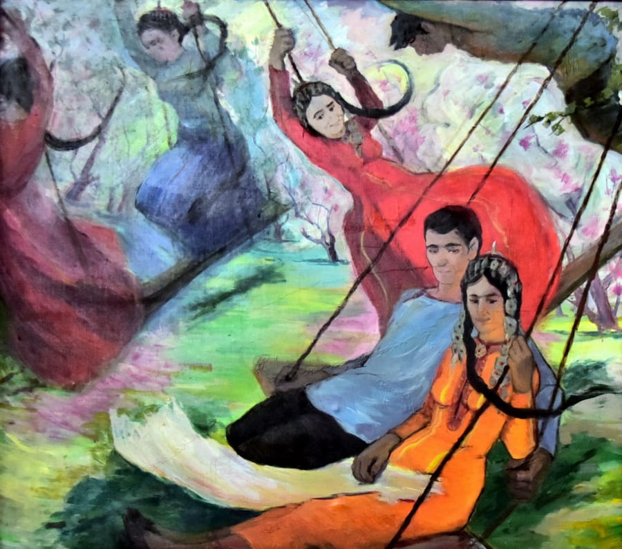 В Музее изобразительных искусств Туркменистана открылась выставка по случаю праздника Новруз