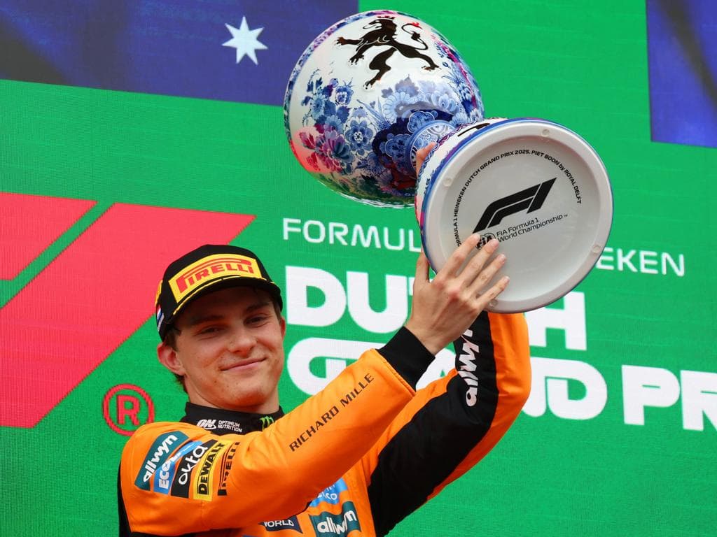 Formula 1'de 2025 sezonunun 15. yarışı olan Hollanda Grand Prix'sini Oscar Piastri kazandı