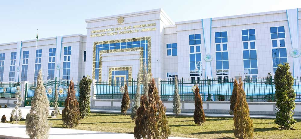 Çoganly ýaşaýyş toplumynda Ýangyn howpsuzlygy müdirliginiň täze binalar toplumy açyldy