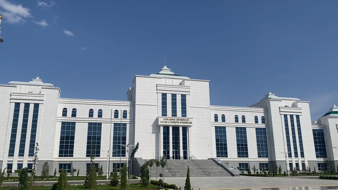 In the city of Arkadag, objects built by IE Röwşen were put into operation