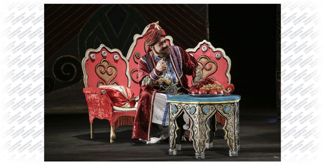 Alp Arslan adyndaky teatr «Türkmeniň ýoly» atly täze eseri sahnalaşdyrdy