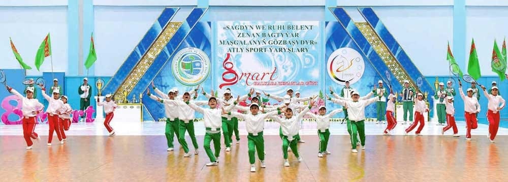 В Туркменистане стартовали студенческие соревнования к Международному женскому дню