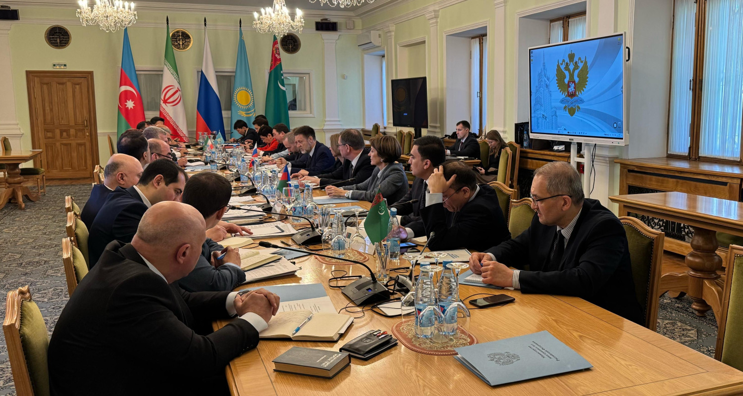 Türkmenistan Hazar deňzi meseleleri boýunça ÝDIT-iň onunjy mejlisine gatnaşdy