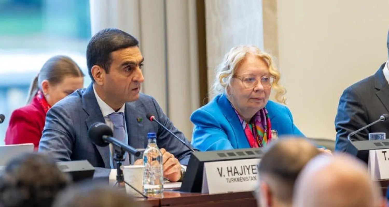 The Permanent Mission of Turkmenistan to the UN in Geneva held an ...