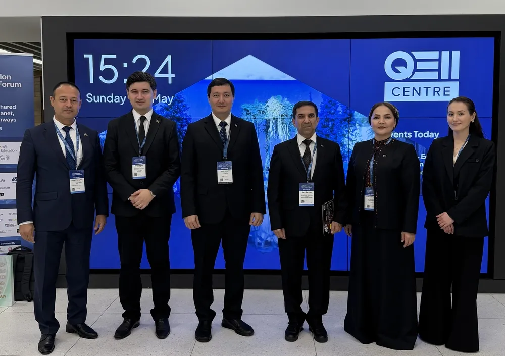 Туркменская делегация участвует в Education World Forum 2026 в Лондоне