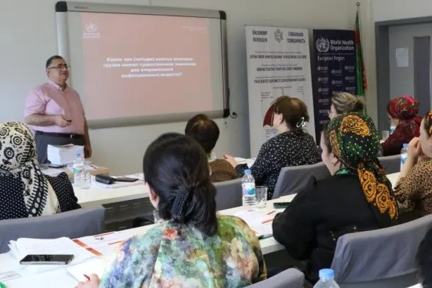 Turkmenistan strengthens laboratory preparedness and biosafety capacities through specialized training and emergency planning workshop