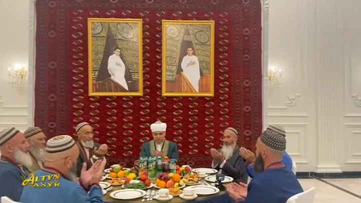 Haj parzyny berjaý edýän türkmenistanlylar mukaddes topraklarda gurbanlyk sadakasyny berdiler