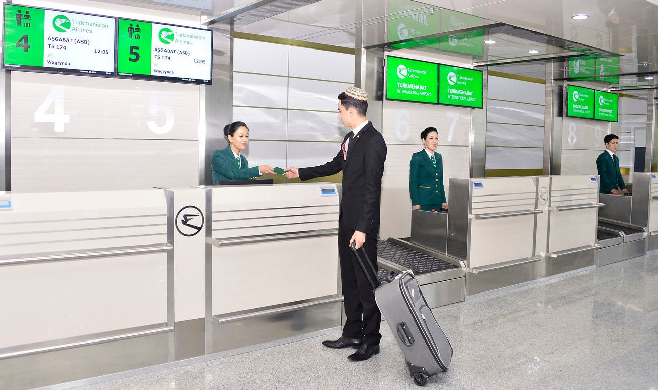 Transit flights within the country have been launched at Turkmenabat International Airport