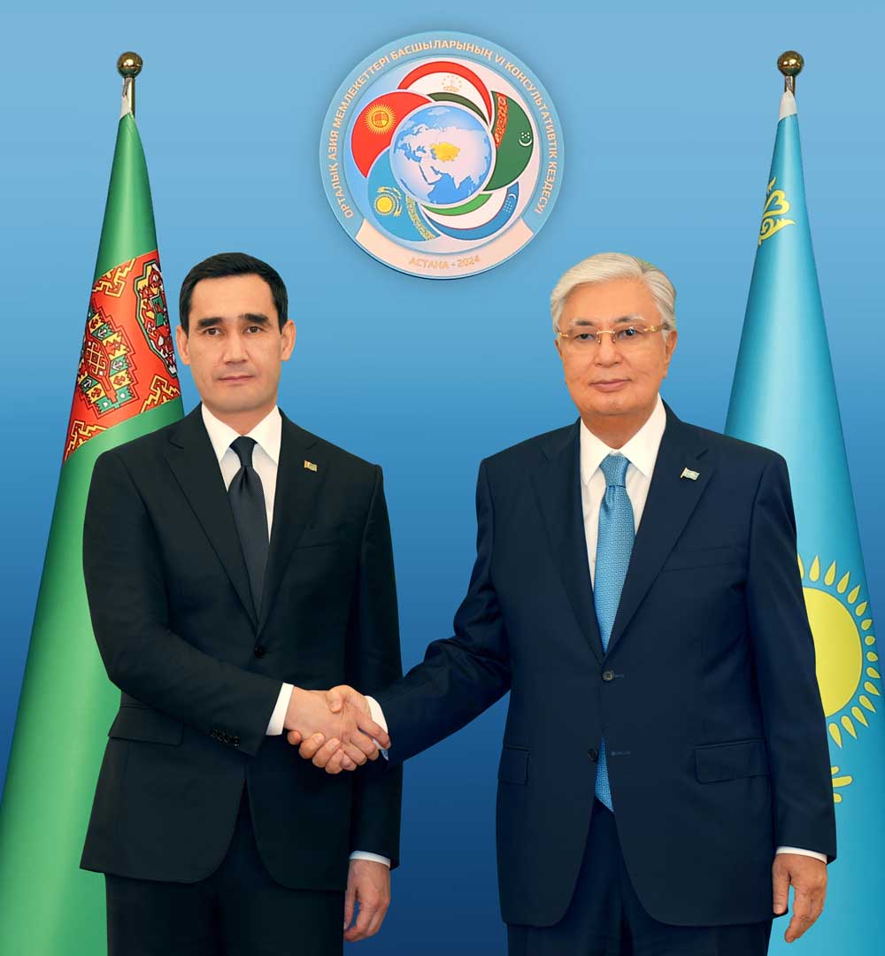 The President of Kazakhstan congratulated the head of Turkmenistan on ...