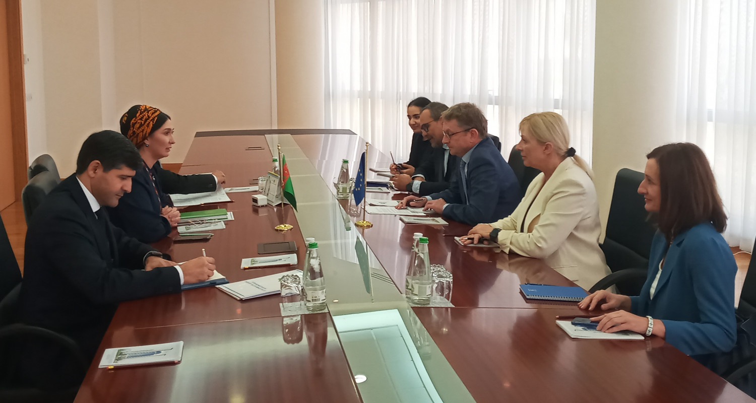Туркменистан и ЕС обсудили сотрудничество в области проектов и изменения климата