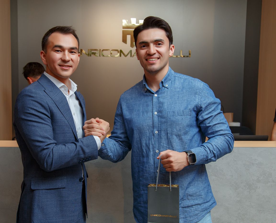 Enrico Marinelli men's clothing store opened in Ashgabat