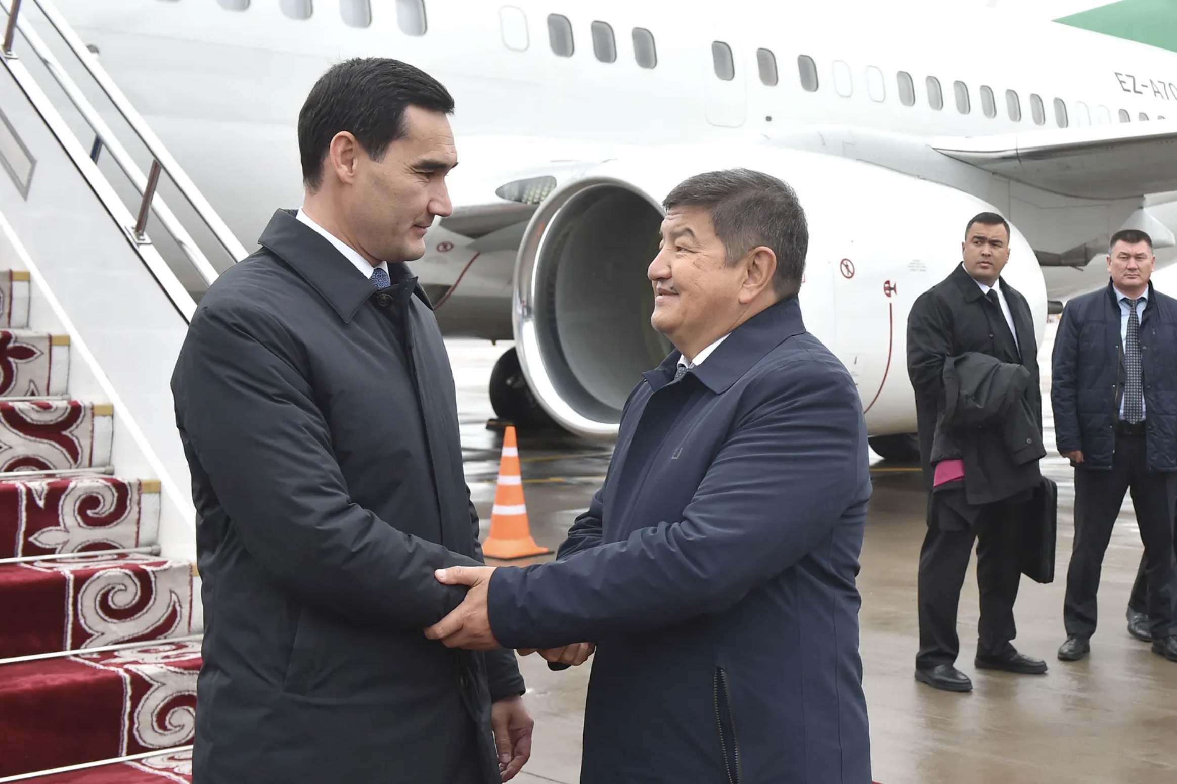 The visit of the President of Turkmenistan to Kyrgyzstan has ended ...