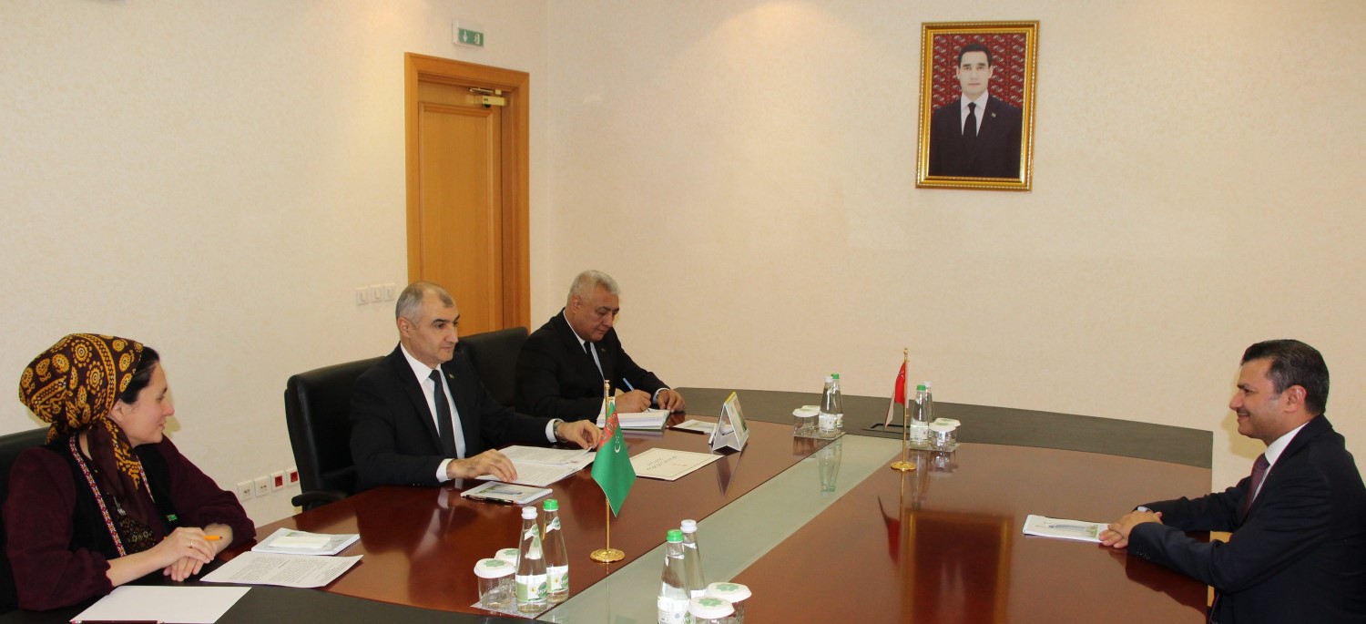 The Ministry of Foreign Affairs of Turkmenistan held a meeting with the ...