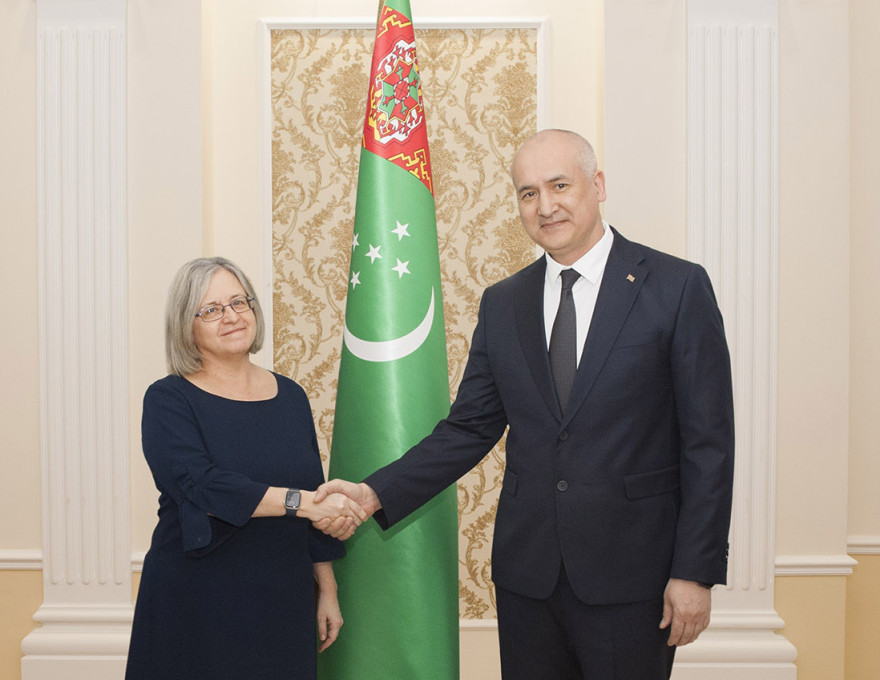 A meeting of the ambassadors of Turkmenistan and Greece to Russia was ...