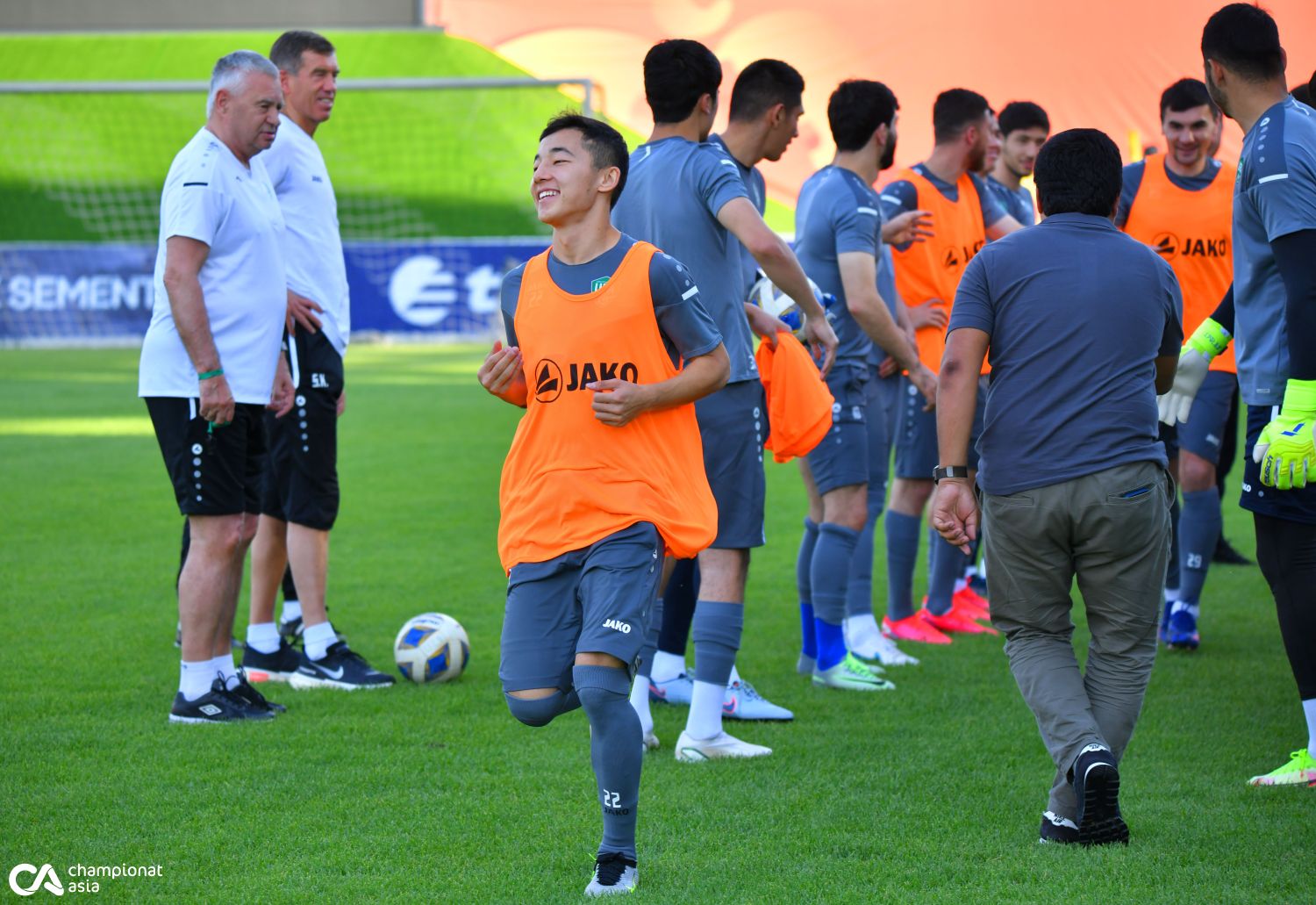 Türkmenistanyň ýygyndysynyň «CAFA Nations Cup ― 2023»-däki garşydaşy 21 futbolçy bilen türgenleşiklere başlady