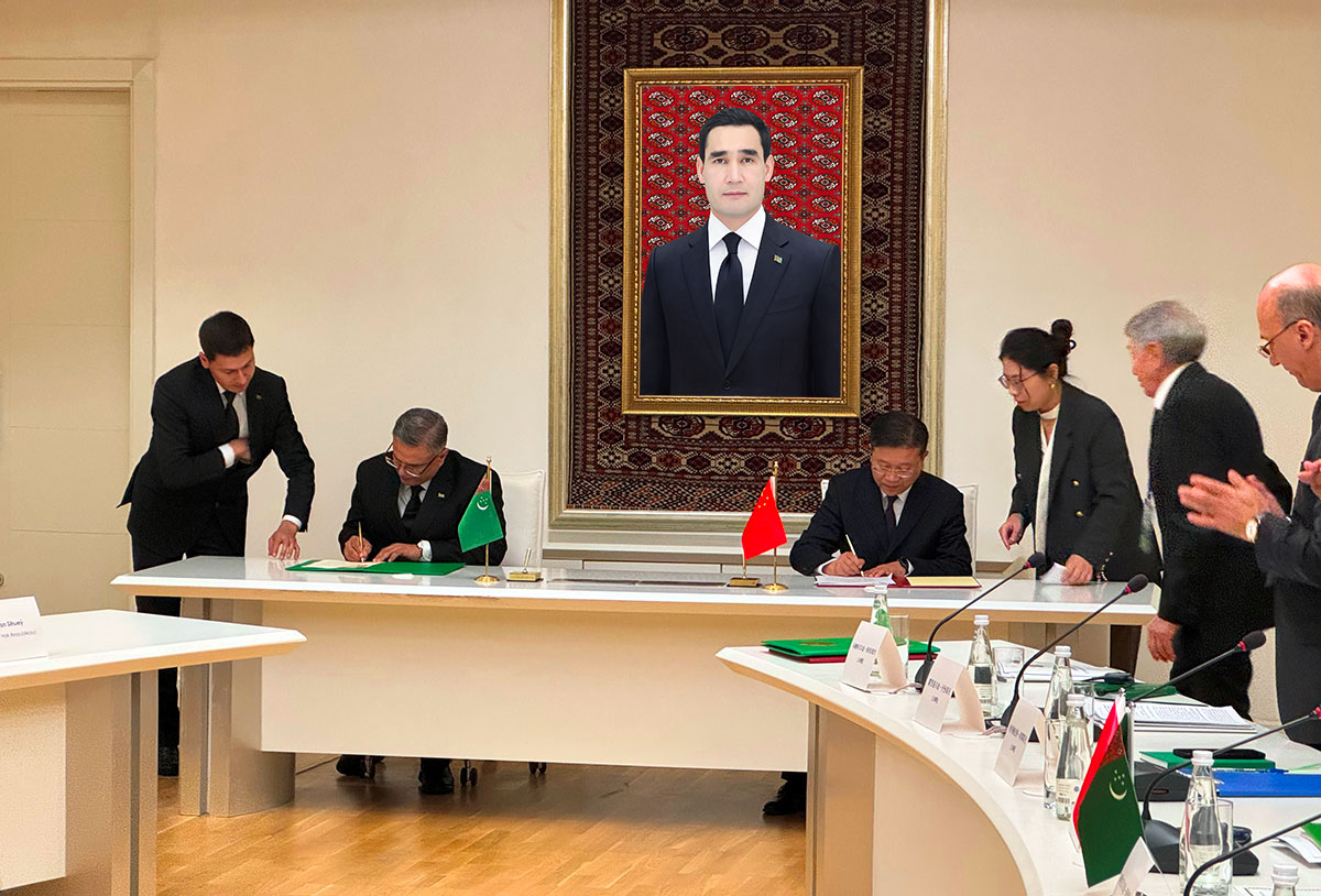 Turkmenistan and China signed a number of documents on cooperation in ...
