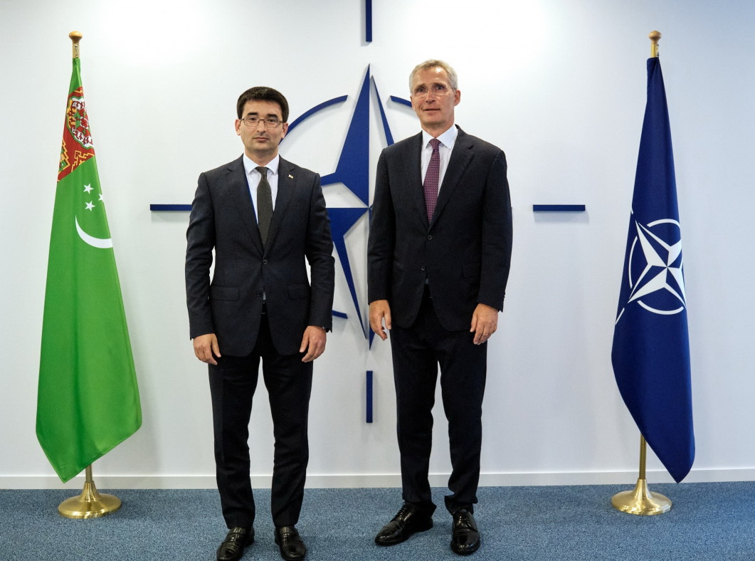 Ambassador Sapar Palvanov is accredited as the head of Turkmenistan's mission to NATO