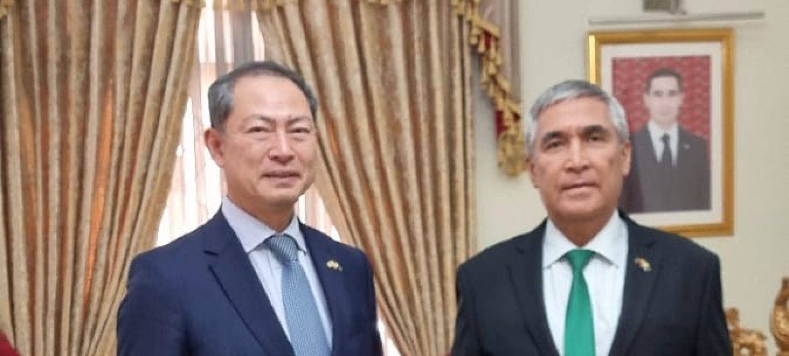 A meeting with the new Japanese ambassador was held at the Embassy of ...