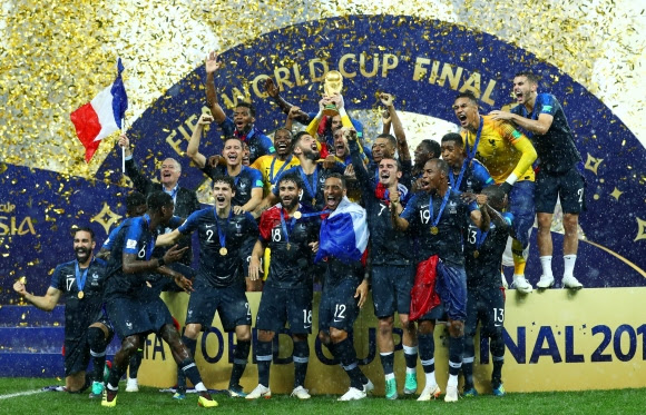 Чемпионы мира французы заняли 19 место по владению мячом и 28-е – по физподготовке на ЧМ-2018 по футболу