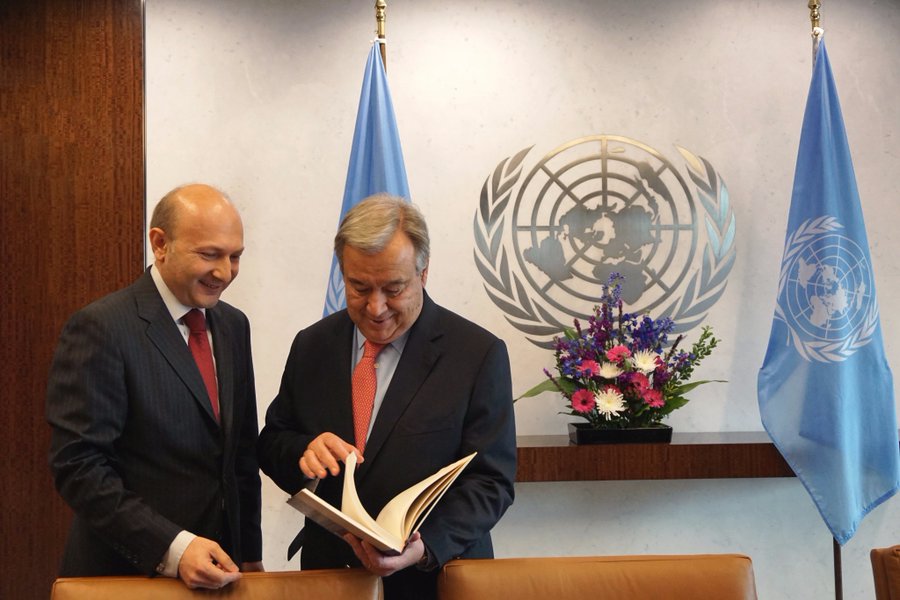 Antonio Guterriş Merkezi Aziýa sebiti boýunça Ýörite wekilini belledi