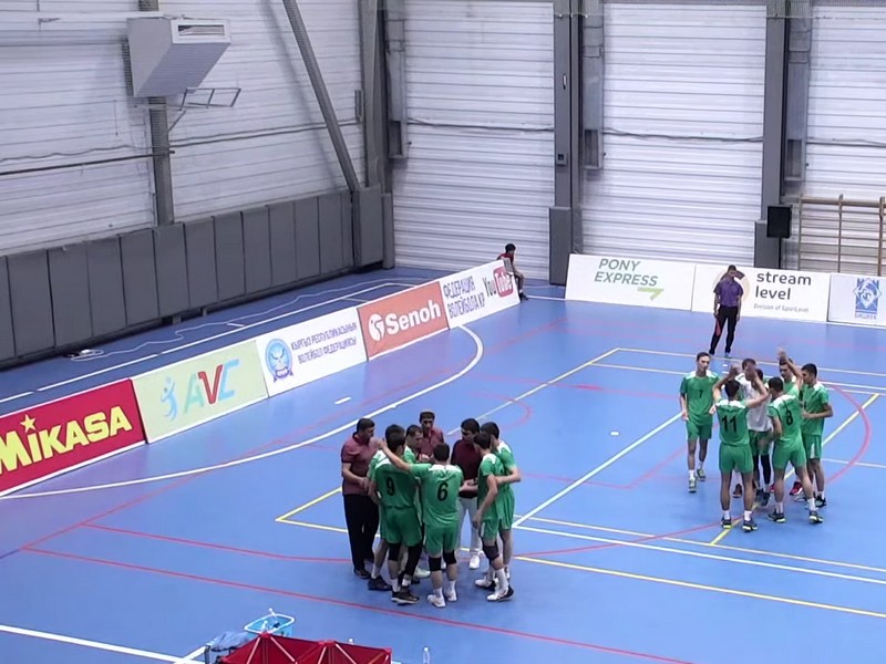 Туркменистан в пяти партиях обыграл Кыргызстан на Кубке вызова Центральной Азии по волейболу