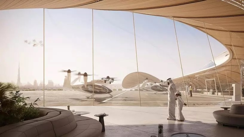 Дубай к 2026 году готовится к запуску первых летающих такси