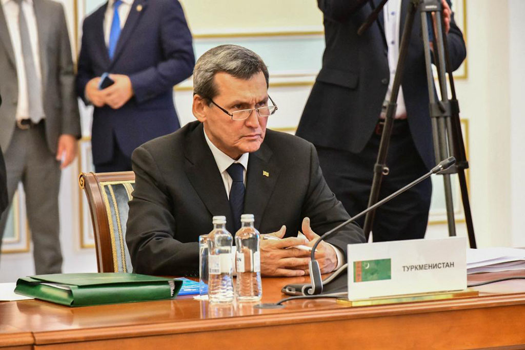 The Head of the Ministry of Foreign Affairs of Turkmenistan took part ...