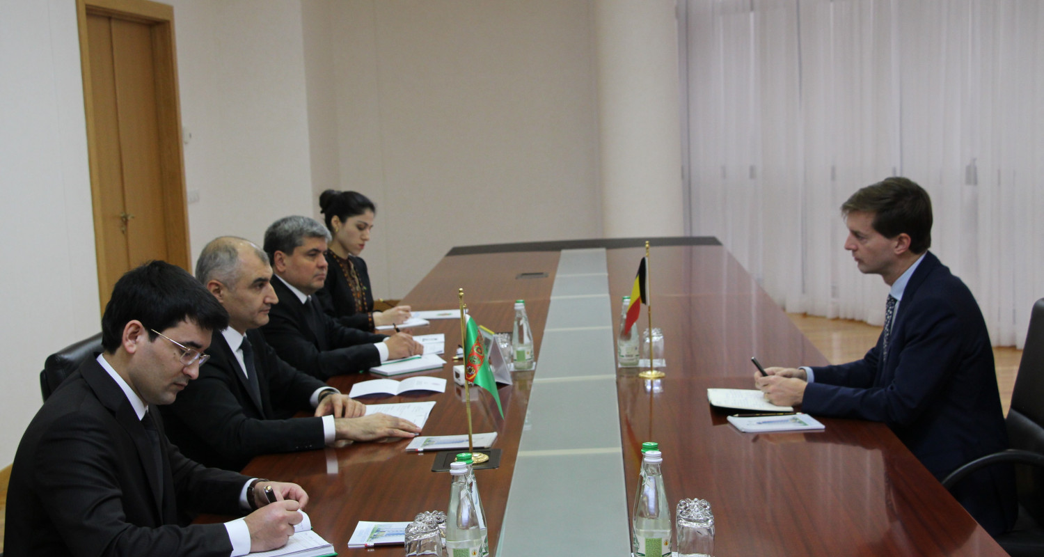 A meeting was held at the Ministry of Foreign Affairs of Turkmenistan ...
