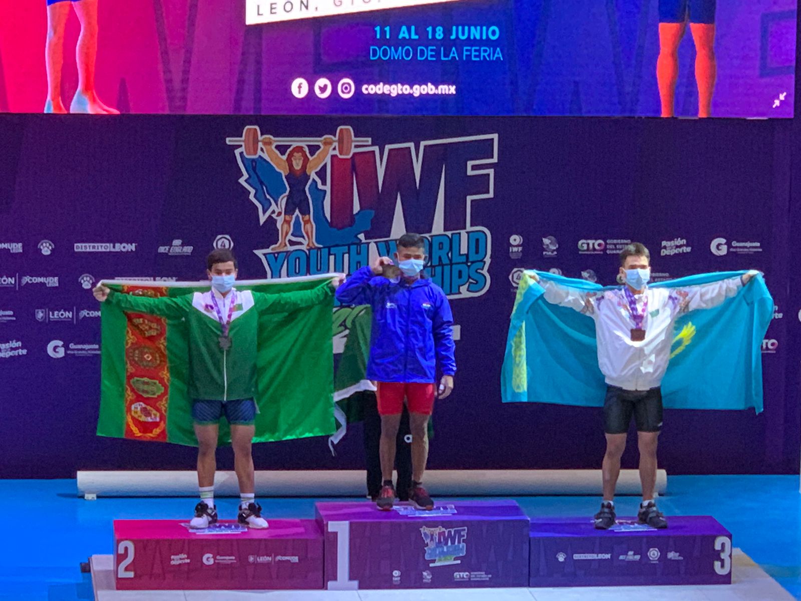 Perhat Bagtyyarov won a small silver medal at the World Junior