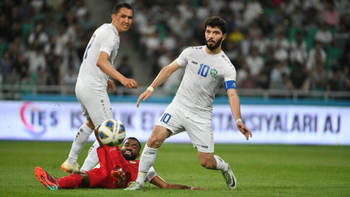 The national team of Uzbekistan defeated Oman in the CAFA Nations Cup