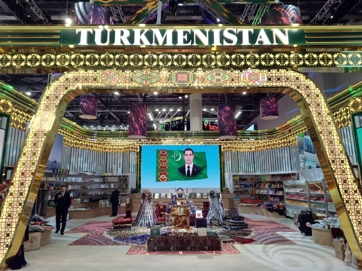 Туркменистан представил павильон на выставке Russia Halal Expo в Казани