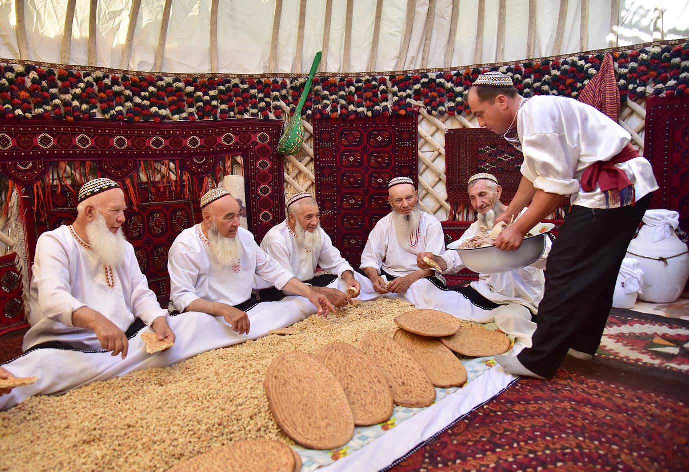 Photoreport: Turkmenistan widely celebrates Kurban Bayram.