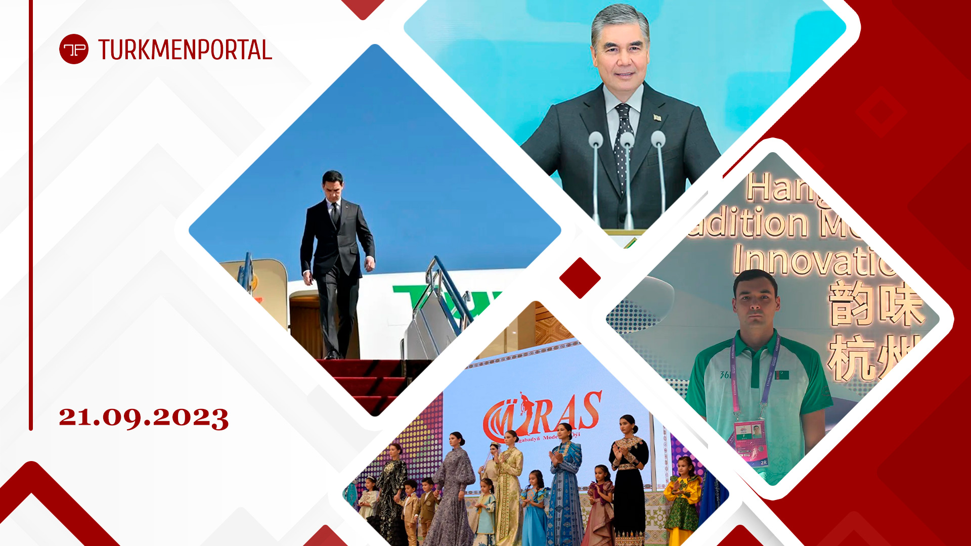 The President of Turkmenistan returned to Ashgabat after completing a ...