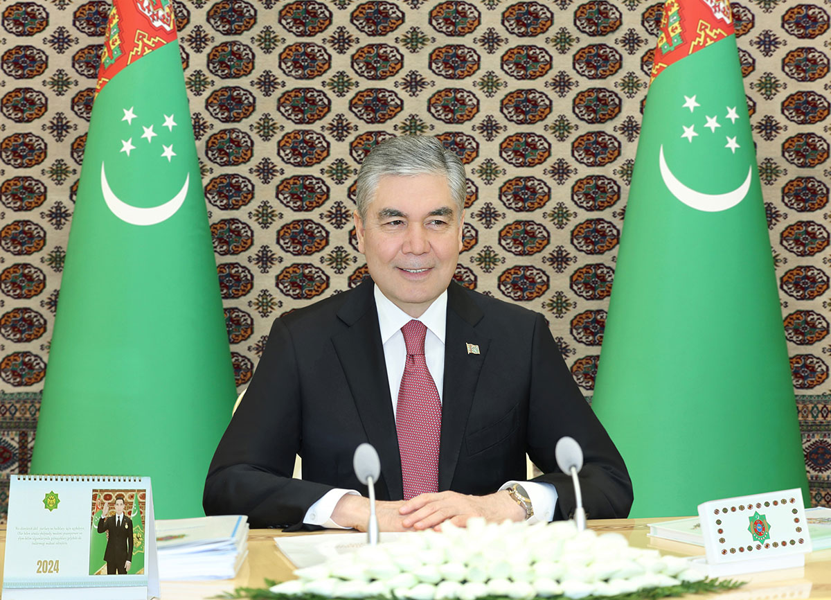The National Leader of the Turkmen people congratulated the President ...