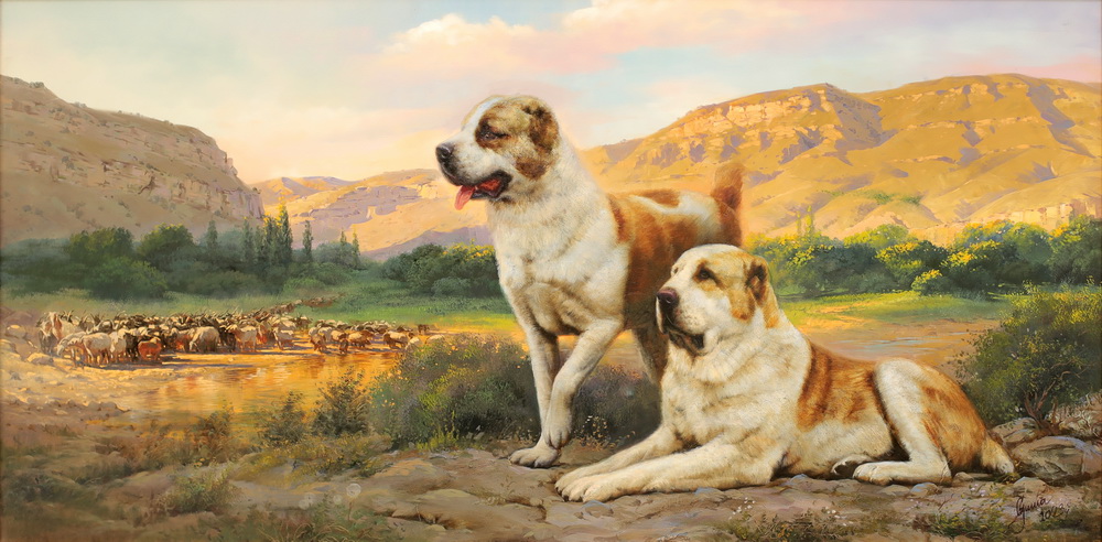 A competitive exhibition dedicated to the Day of the Turkmen Alabai will open at the Academy of Arts