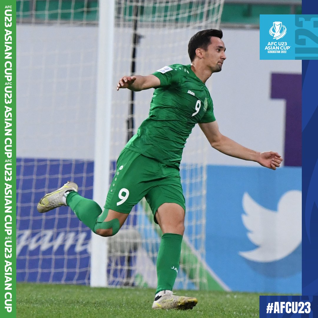 Сборная Туркменистана вырвала ничью в матче с Катаром и вышла в плей-офф молодёжного Кубка Азии-2022