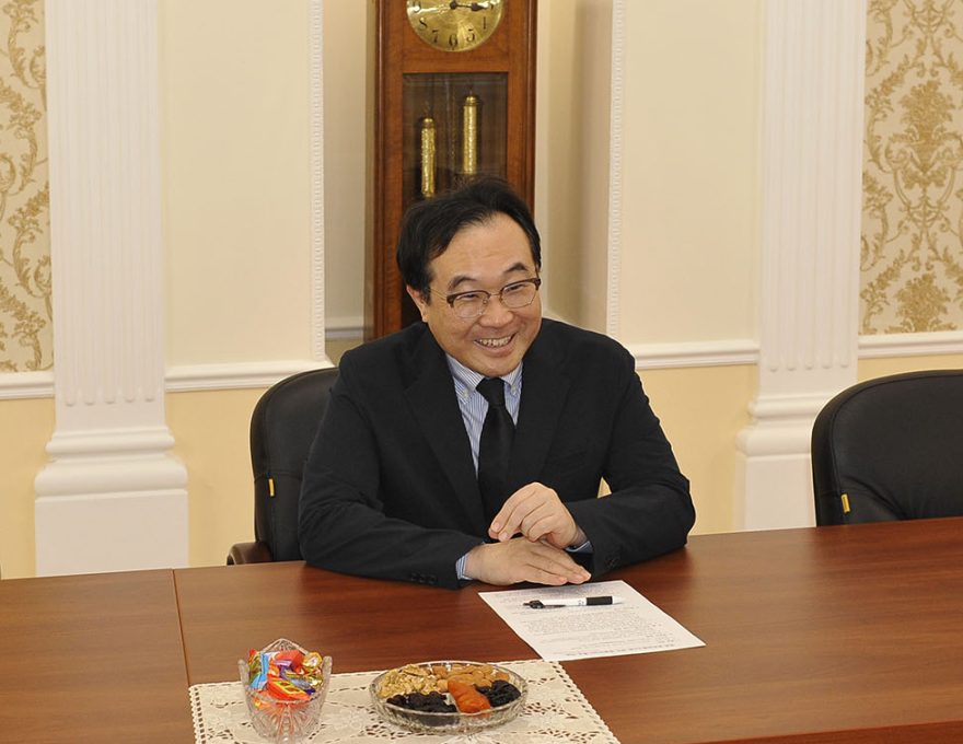 A meeting with the Ambassador of the Republic of Korea to the Russian ...