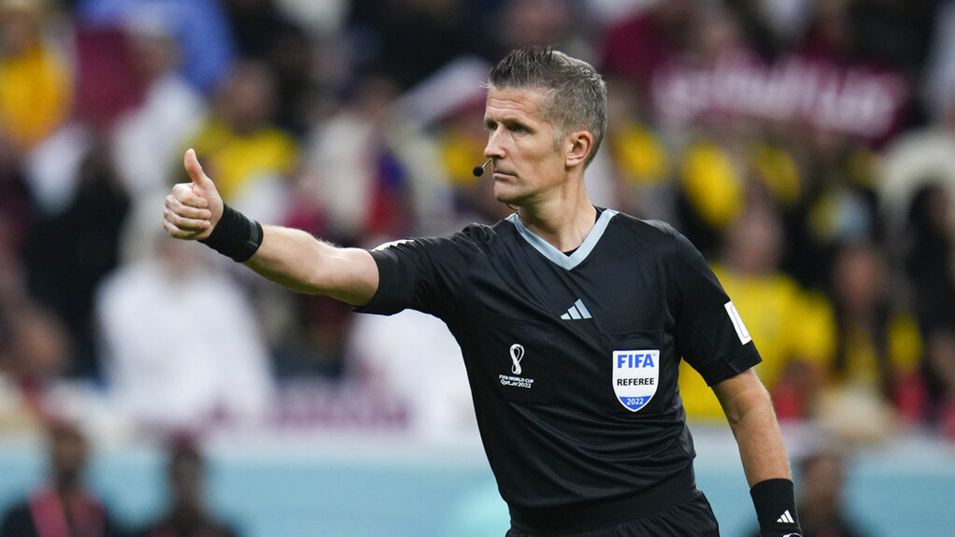 Daniele Orsato recognized as the best referee of the World Cup22 in