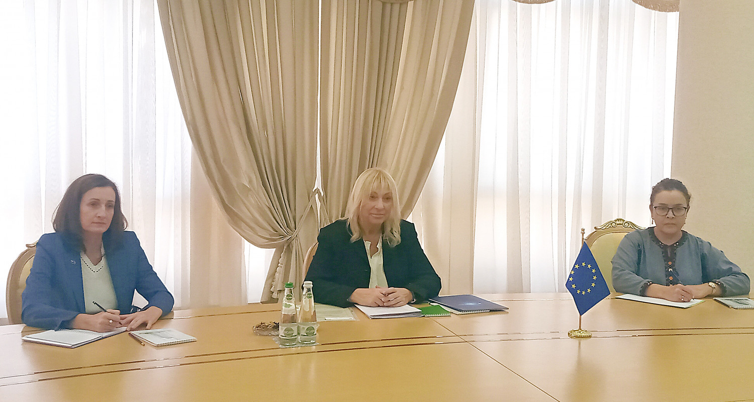 Raşid Meredow Ýewropa Bileleşiginiň Türkmenistandaky täze bellenen ilçisi bilen duşuşdy